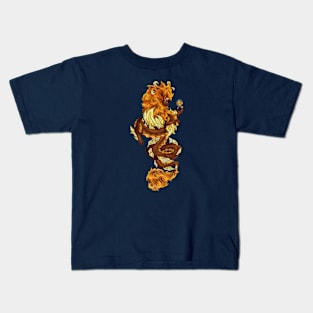 Mighty Geo Dragon Kids T-Shirt